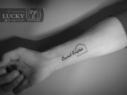 文字-幸运7纹身刺青Lucky7tattoo