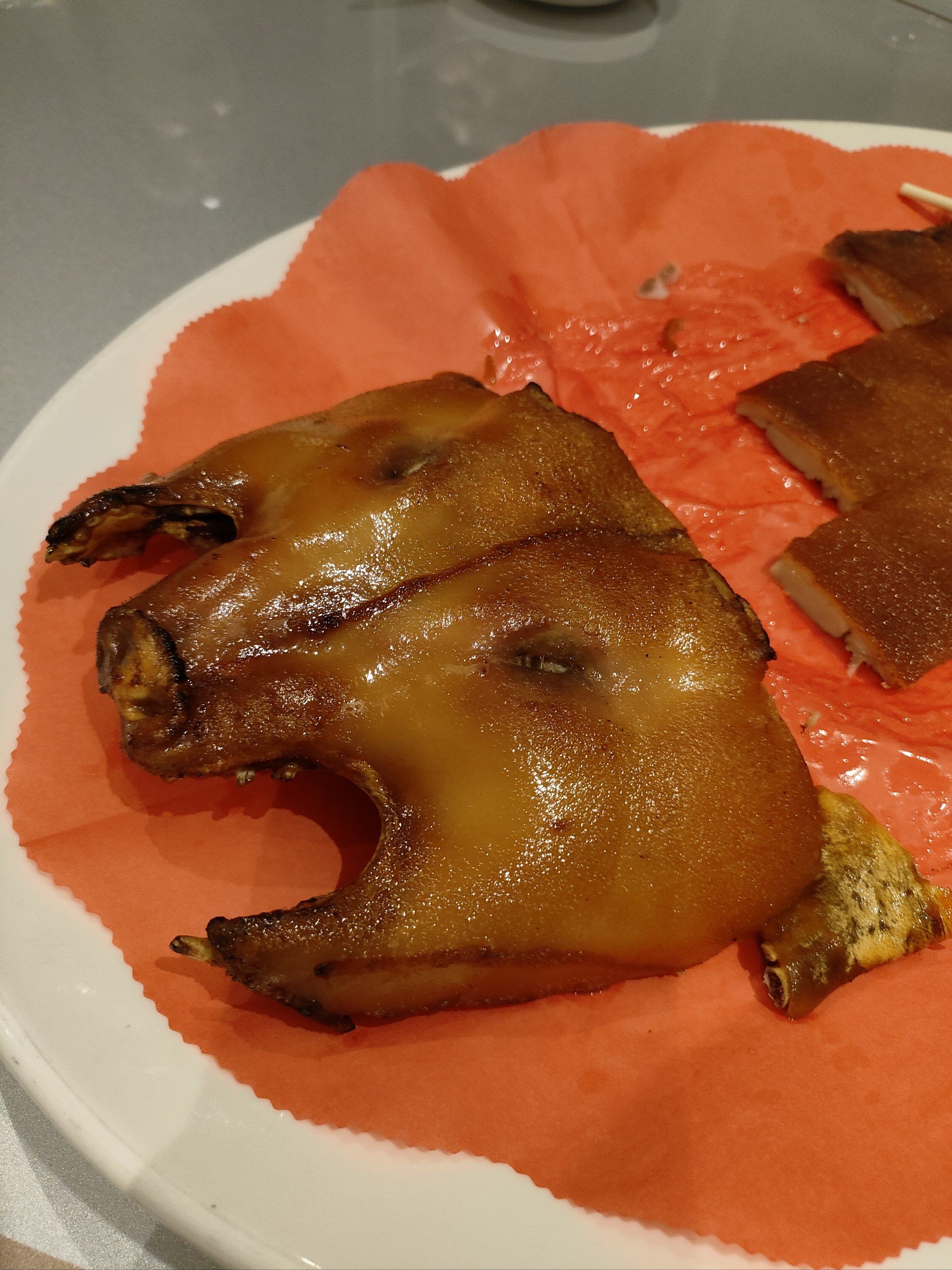 烤乳猪 脆皮烤乳猪 我的美食日记