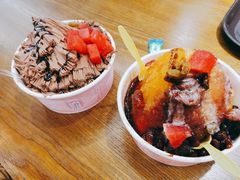 巧克力雪奶-梁子刨冰王(鞍山西道店)