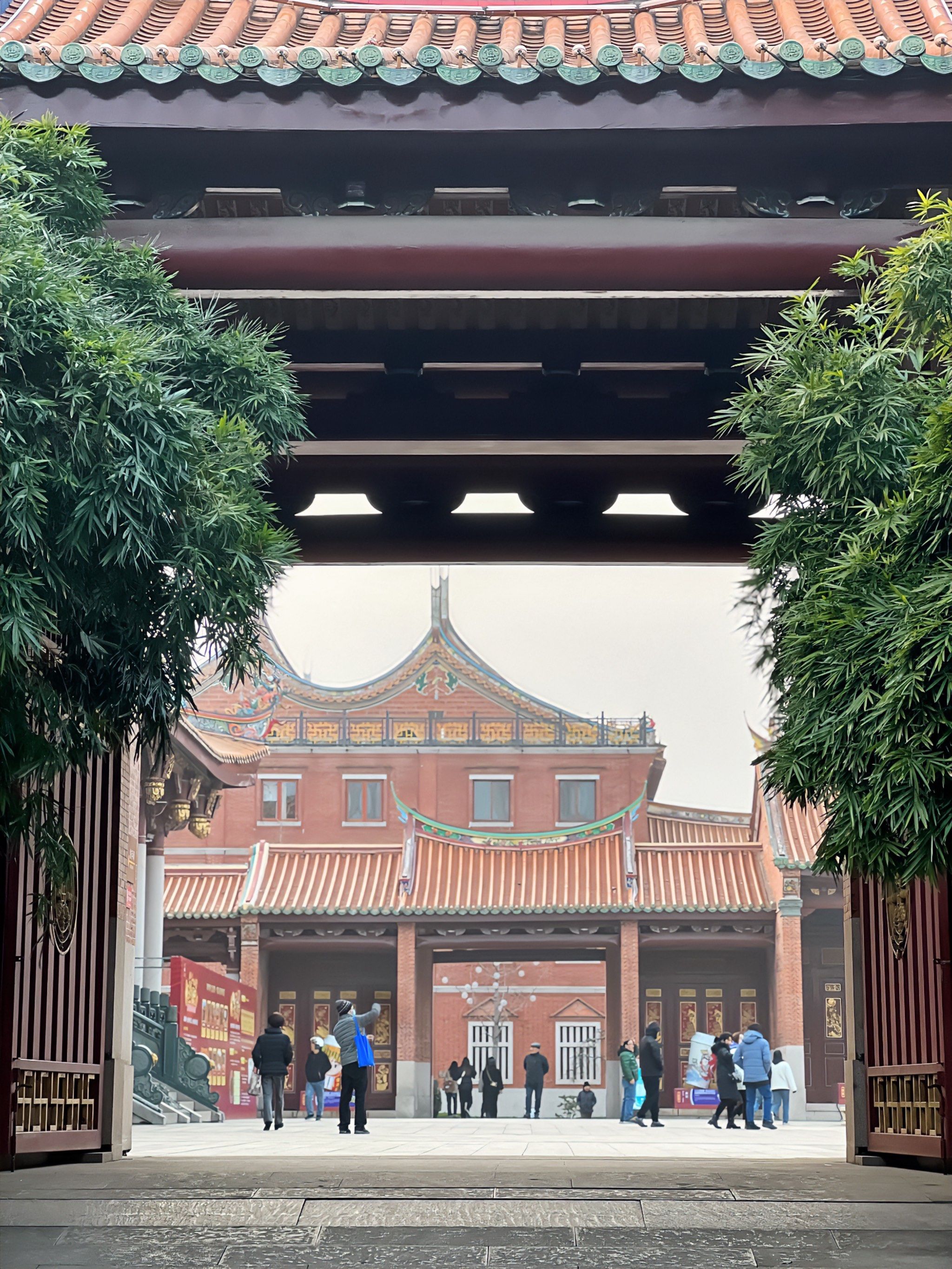 昆山慧聚寺的红砖古厝