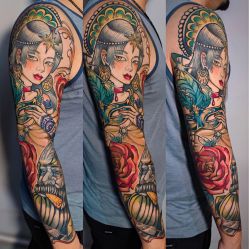 -幸运7纹身刺青Lucky7tattoo