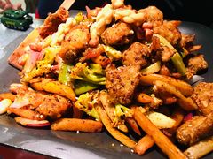 干锅牛蛙鸡翅-炭舍干锅·烤鱼(扬名广场店)