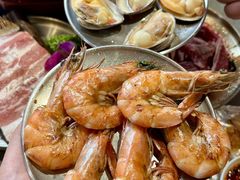 -围炉肉舍•炭烤活鳗•丹东海鲜烤肉(步行街店)