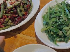 蒜蓉油麦菜-禧福徕盆盆香川菜馆(北京市朝阳区)