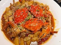霸气吮指肉蟹煲-桂满陇·杭州饭店(清河万象店)
