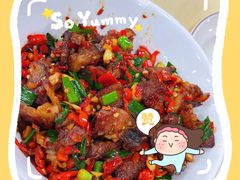 碎红椒炒肉-笨罗卜浏阳菜馆(太平街店)