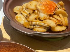 蟹炒年糕-西湖春天•老字号杭州菜(百汇店)