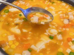 冬瓜茸海鲜豆腐-御彩酒家(东风东路店)