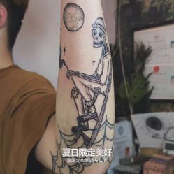 点击看大图 -匿名者纹身学院派·刺青