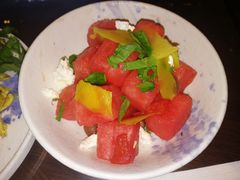 西瓜羊乳酪沙拉-凯旋餐厅 Cachet(新天地朗廷酒店)