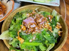 红葱头淋生菜-桃姐农庄老字号(从化温泉店)