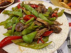 尖椒炒护心肉-吉味馆(柠溪店)
