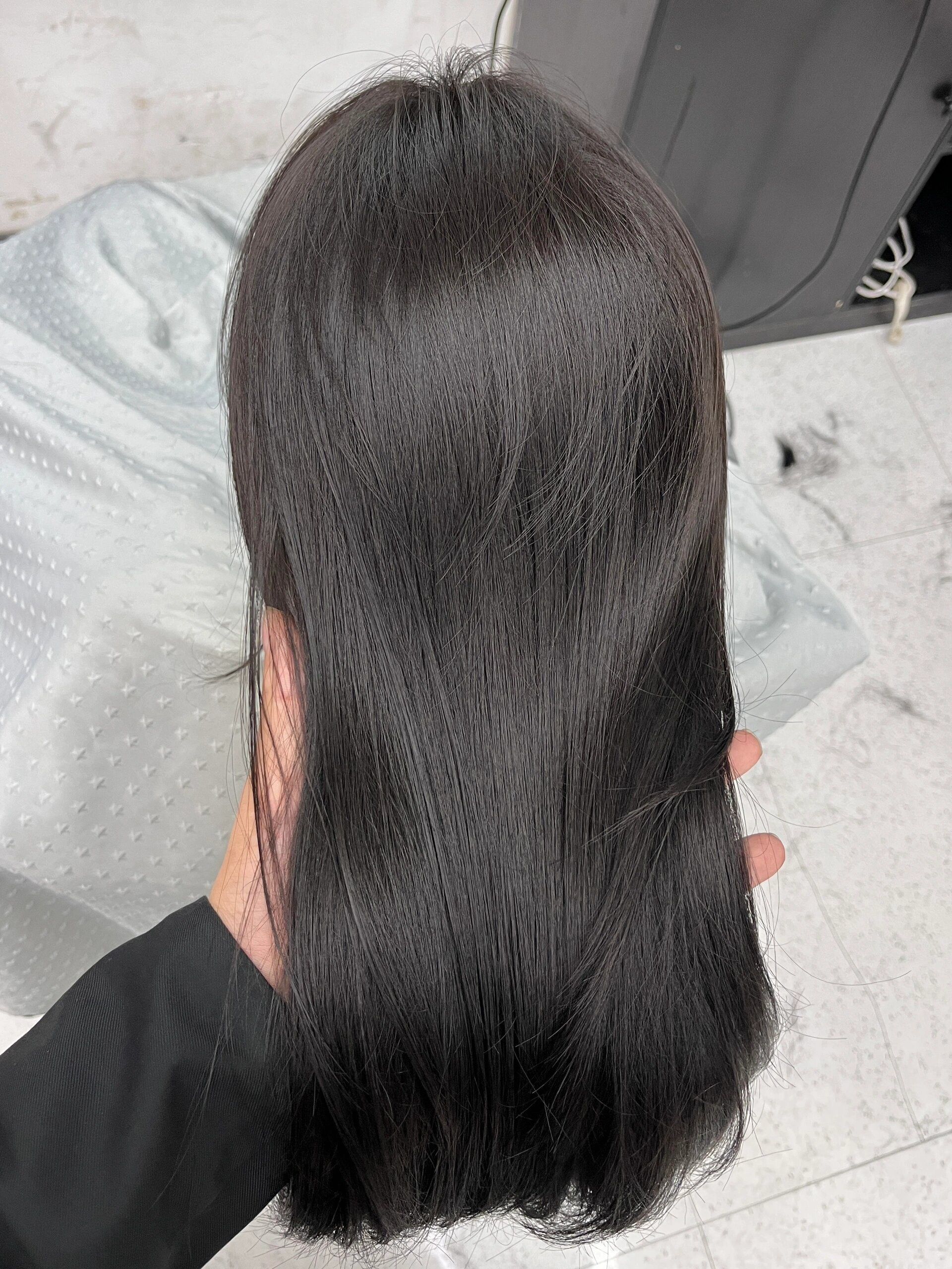 冷茶色 #不用漂的颜色 #附近哪里做头发好