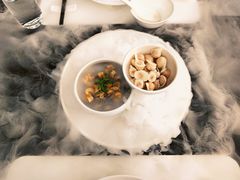 辣酒汁花螺配夏威夷果-木守西溪溪隐餐厅