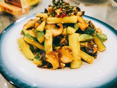 椒麻黄瓜鲍螺-小船渔村•大连菜•大连焖鱼(明泽街店)