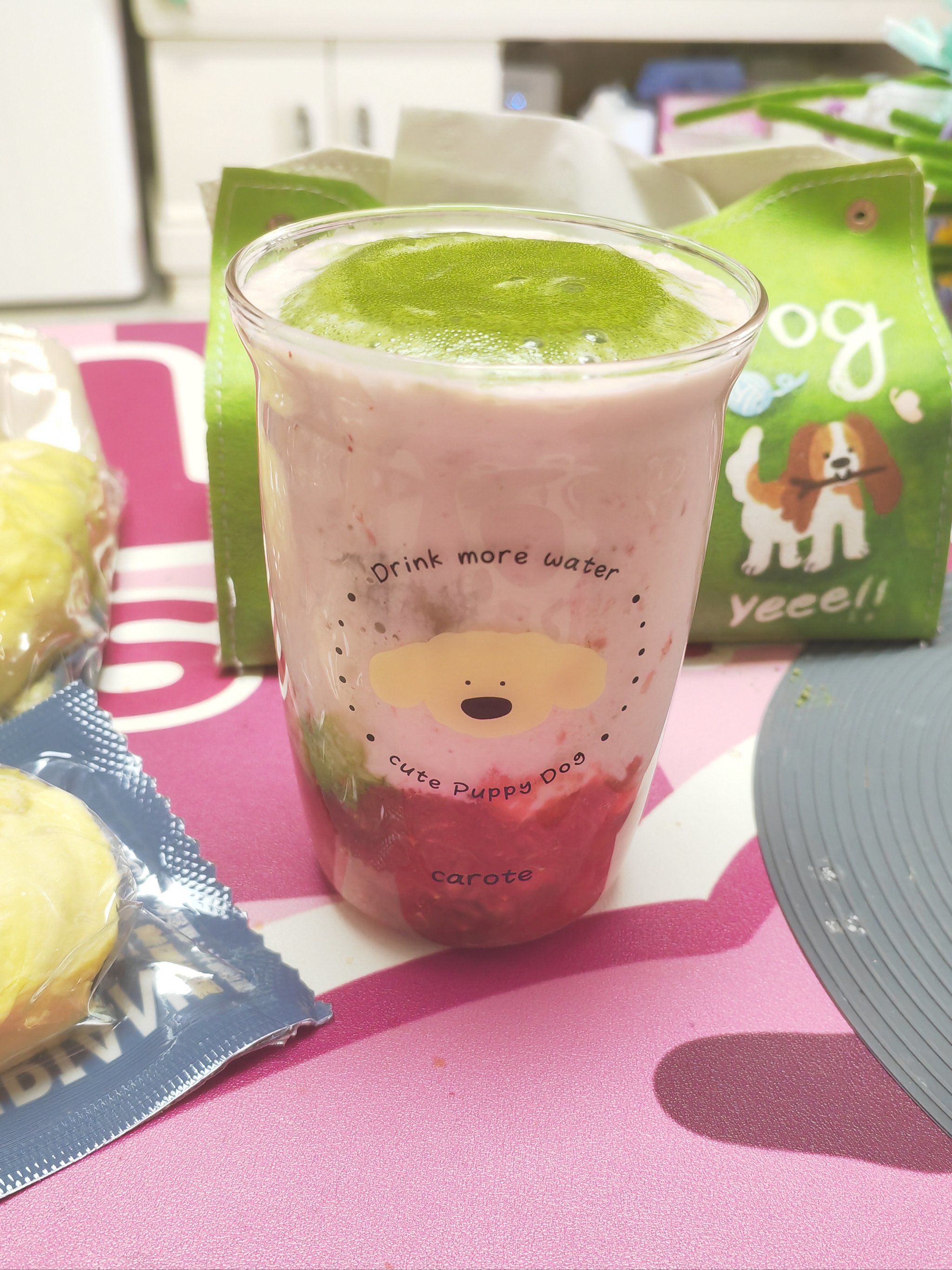 抹茶草莓 甜蜜相遇