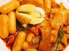 芝士炒年糕-韩聚屋韩国烤肉餐厅(新北万达店)