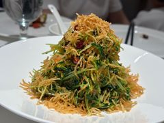 巧拌豆苗-四季民福烤鸭店(王府井灯市口店)