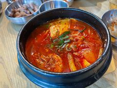 海鲜嫩豆腐汤-姜虎东白丁烤肉(苏州中心店)