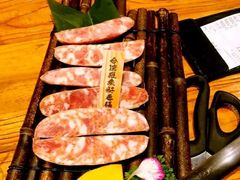 飞鱼籽香肠-黑牛の店·和牛烧肉(合生汇店)