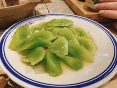 白灼西兰花麻油莴笋-卤儿道道(杭州大厦501店)