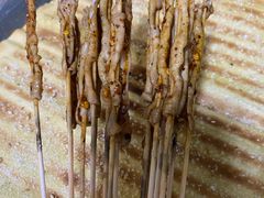 烤鸭肠-勃利地摊·勃立小串烧烤