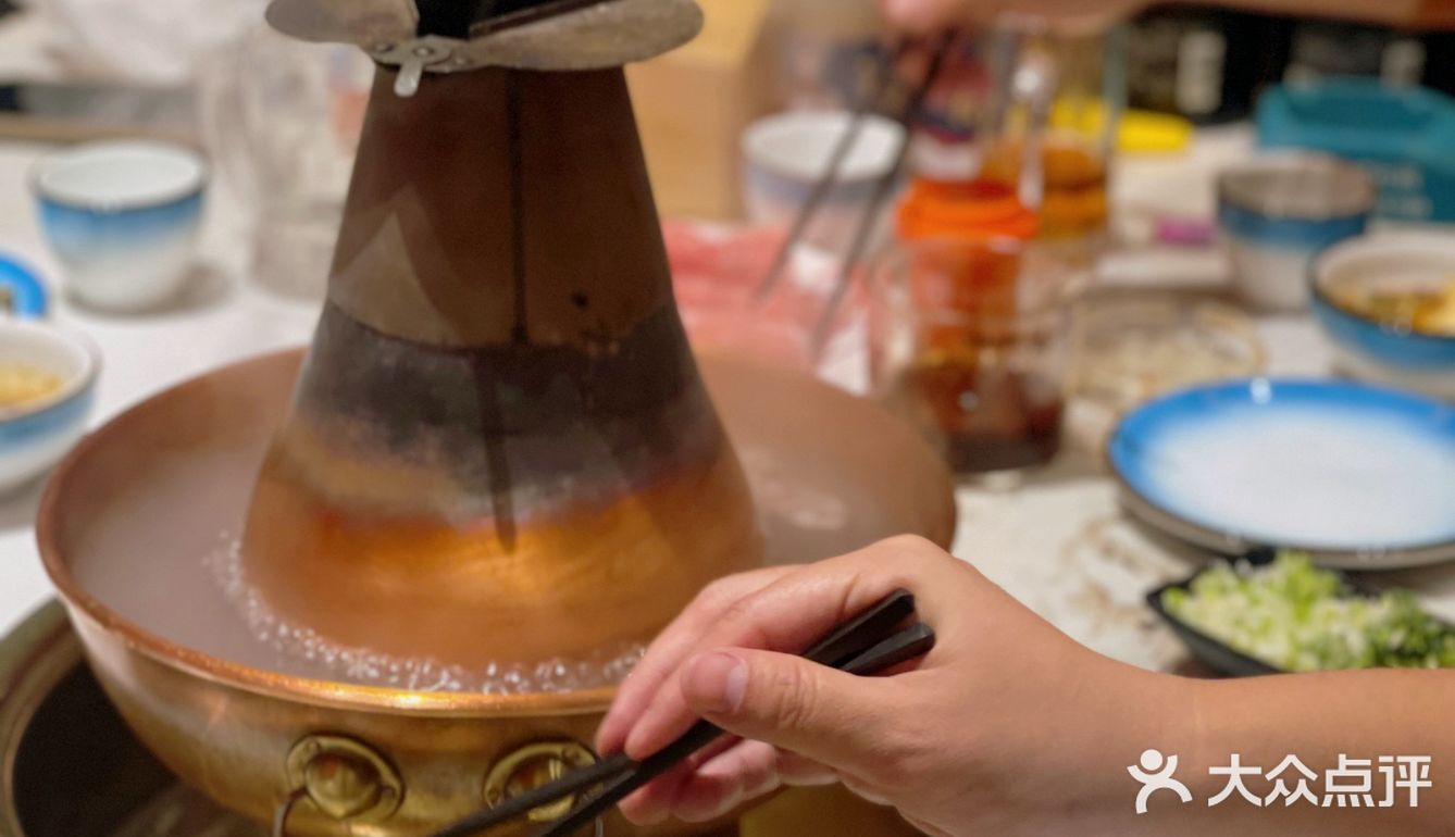 今天的火锅格外鲜美