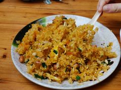 南瓜炒饭-汕尾小吃铜盘推(埔尾篮球场店)
