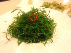 清拌时蔬加韭香虾仁-金台食府(夕照寺店)