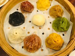 翡翠水晶八色小笼包-翡翠拉面小笼包(岭南新天地店)