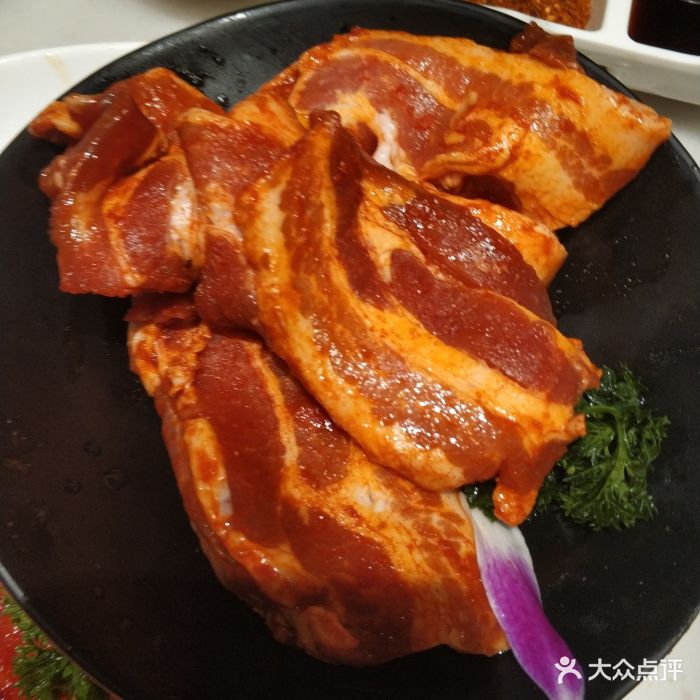 韩宫宴炭火烤肉(东部银泰城店)特味酱五花图片 - 第243张