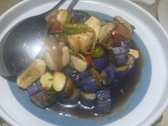 紫山茄拌扇贝-味莊·青岛菜(石老人店)