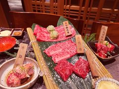 本日限定和牛五种组合-老乾杯和牛烧肉(王府中环店)