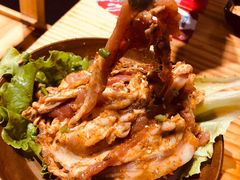 酱香五花肉-胖记烤肉(江汉路店)