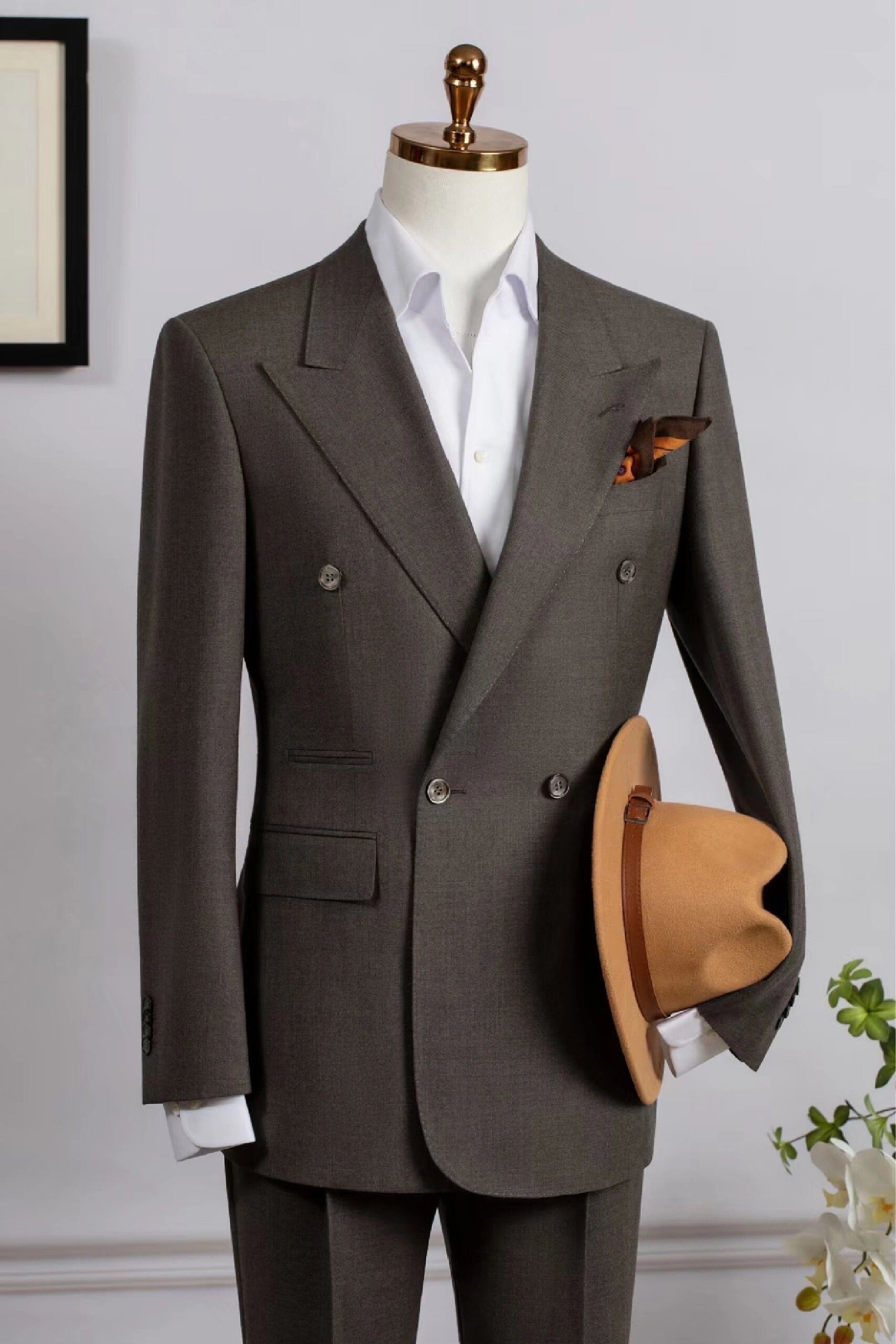 双排扣西装合集