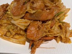 大虾炒白菜-山东宾馆·齐鲁苑餐厅
