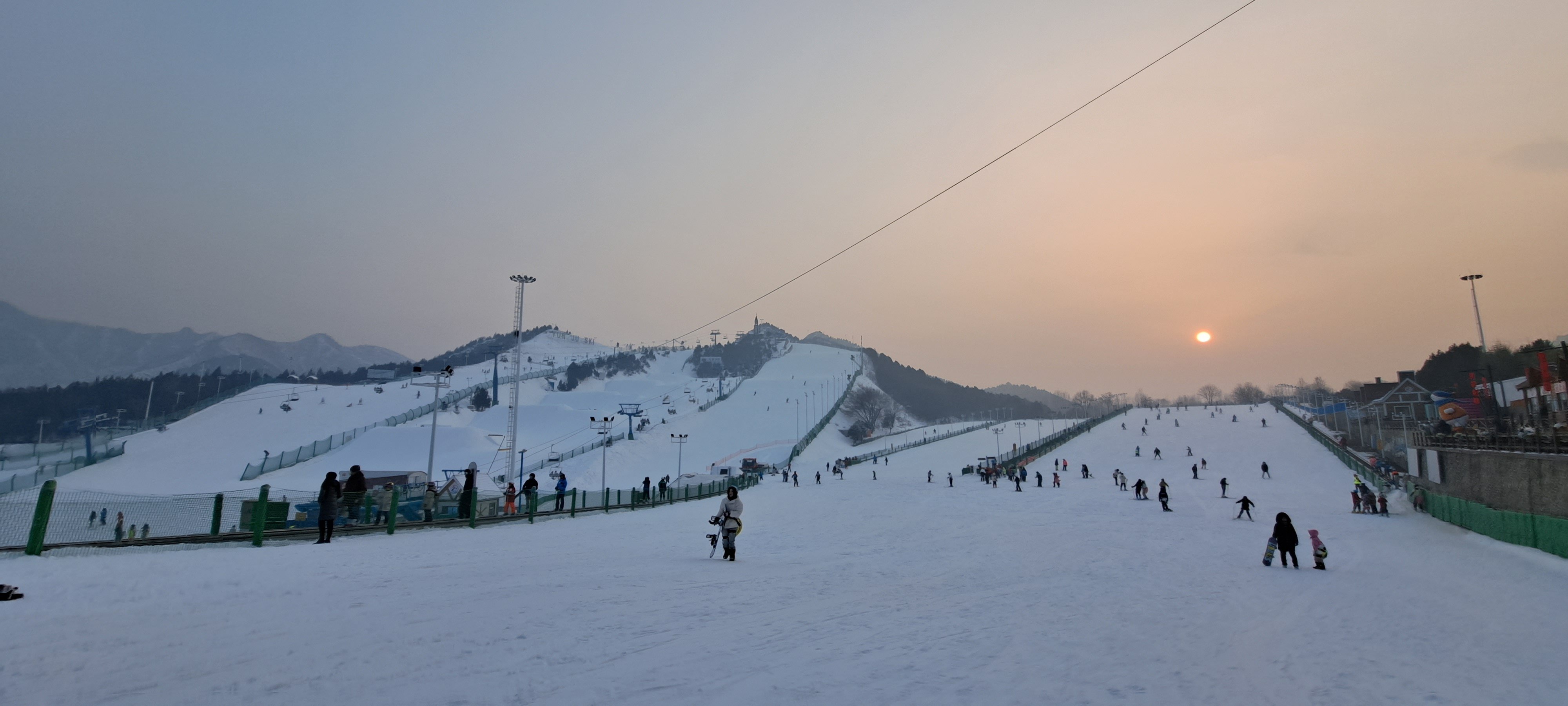 北京房山云居滑雪场图片