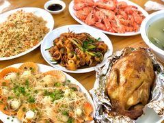 蒜蓉粉丝蒸扇贝-明记海鲜大排档(巽寮湾店)