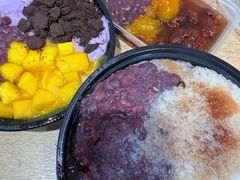 招牌芋泥冰-小胖老味刨冰