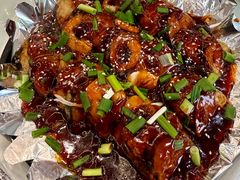 泰汁过桥茄-龙香居海鲜浑锅家常菜·特色驴肉