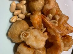 梨球果仁虾-小吊梨汤·北京菜·烤鸭(鸟巢店)