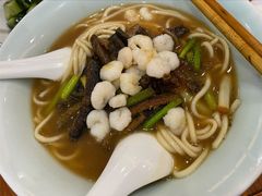 虾爆鳝面-奎元馆.百年奎元.非遗传承(西湖边的解放路店)