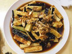 蛤蜊肉拌茄子-华春餐馆(鱼山路店)