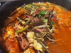 辣牛肉汤-青松馆韩国料理(香港中路佳世客店)