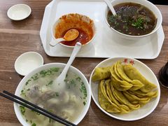 牛杂粉丝汤-草桥清真牛肉锅贴扁食店