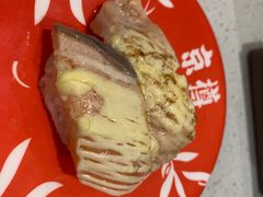 蛋黄酱火炙三文鱼-京樽回転寿司(奥林匹克店)