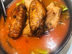 番茄浓汤鸡翅猪扒通粉-华嫂冰室(尖沙咀店)