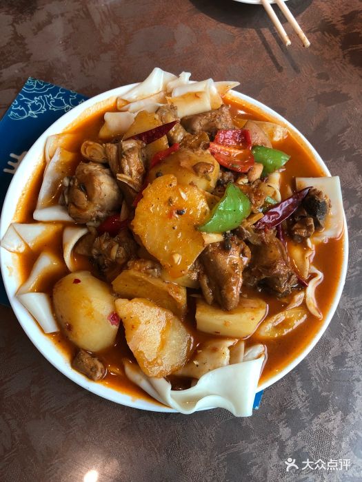 清真吐鲁番餐厅-大盘鸡-菜-大盘鸡图片-北京美食-大众点评网