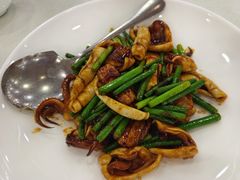 五花肉烧笔管-良友·海鲜青岛菜(五四广场店)