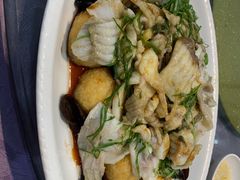 鲜花椒蒸鱼瘦肉-联邦酒楼